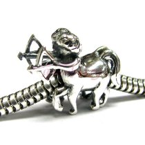 Sterling silver Sagittarius Zodiac Bead for Pandora Troll European Charm Bracelets
