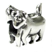 Sterling silver Taurus Zodiac Bead for European Charm Bracelets