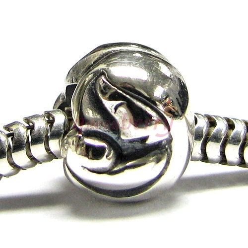 Sterling silver Mother Baby Love Bead for Pandora Troll European Charm Bracelets
