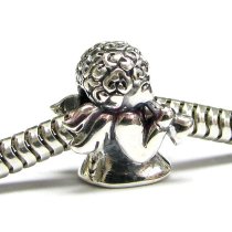 Sterling silver Angel Trumpet Triumph Screw-on Bead for Pandora Troll European Charm Bracelets