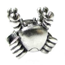 Sterling silver Cancer Zodiac Bead for European Charm Bracelets
