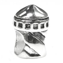 Sterling Silver LIGHTHOUSE TOWER Bead for European Charm Bracelets