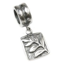Sterling Silver Tree of Life Dangle Bead for European Charm Bracelets