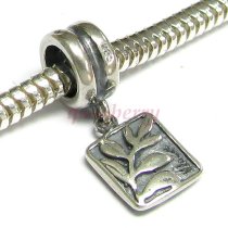 Sterling Silver Tree of Life Dangle Bead for European Charm Bracelets
