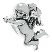 Sterling Silver LOVE ANGEL CUPID Bead for European Charm Bracelets