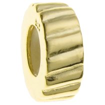Gold 925 Sterling Silver STOPPER W/ RUBBER for European Bead charm Bracelet