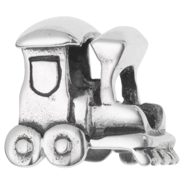 Sterling silver Choo Choo Cute Train Engine Bead for European Story Charm Bracelets