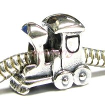 Sterling silver Choo Choo Cute Train Engine Bead for European Story Charm Bracelets