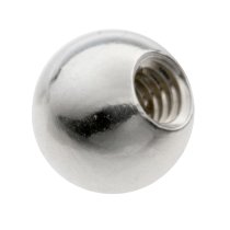 Sterling Silver Screw-on End Ball Bead for European Caprice Charm Bangle Bracelets