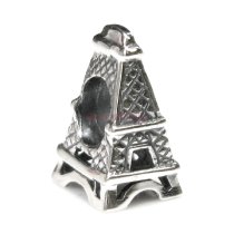 Sterling Silver PARIS EIFFEL TOWER Bead for European Charm Bracelets