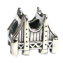 Sterling Silver Golden Gate Bridge European Style Bead Charm