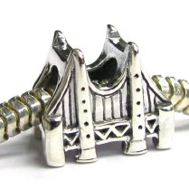 Sterling Silver Golden Gate Bridge European Style Bead Charm