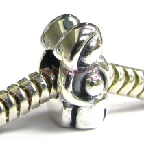 Sterling silver Mother Daughter Bead for Pandora Troll Biagi Chamilia European Charm Bracelets