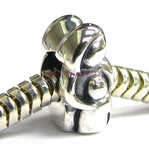 Sterling silver Mother Daughter Bead for Pandora Troll Biagi Chamilia European Charm Bracelets