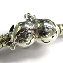 Sterling Silver BOY and GIRL Bead for Pandora Troll Chamilia Biagi European Charm Bracelets