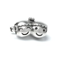 Sterling Silver BOY and GIRL Bead for Pandora Troll Chamilia Biagi European Charm Bracelets