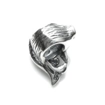Sterling Silver CZ Gold fish Bead for Pandora Troll Chamilia Biagi European Charm Bracelets