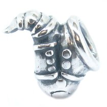 Sterling Silver Music Instrument Saxophone Bead for European Charm Bracelets
