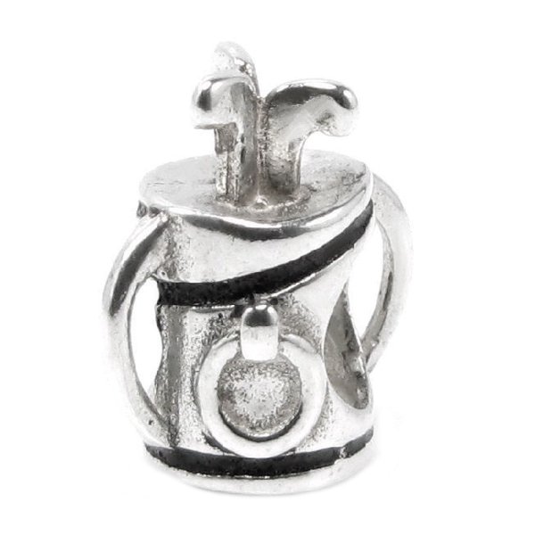 Sterling Silver Golf Club Sport Bead For Pandora Troll Chamilia Biagi European Charm Bracelet