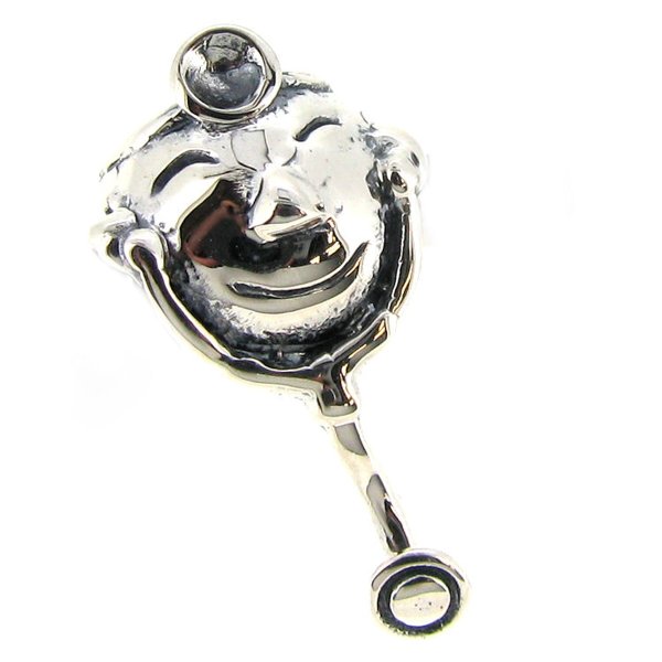 Sterling Silver Attentive Doctor Bead for Pandora Troll Chamilia Biagi European Charm Bracelets