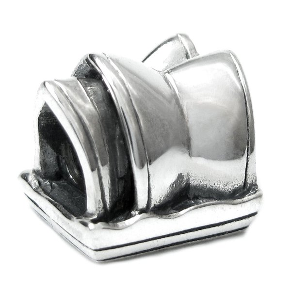 Sterling Silver Australia Sydney Opera House Building Bead for Pandora Troll Chamilia Biagi European Charm Bracelets
