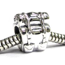 Sterling Silver Camping Picnic Backpack Bead for Pandora Troll Chamilia Biagi European Charm Bracelets