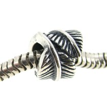 Sterling Silver Fairy Angel Feather Bead for Pandora Troll Chamilia Biagi European Charm Bracelets