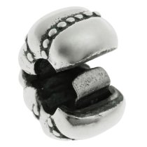 Sterling Silver Flower Dot Clip Clasp Stopper Lock Bead for Pandora European Charm Bracelets