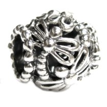 Antique 925 Sterling Silver Barrel Shape Dragonfly Bead for Pandora Troll Chamilia Biagi European Charm Bracelets