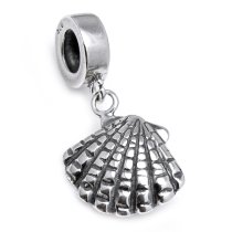 Sterling Silver Fresh Water Pearl Dangle Pendant Bead for Pandora European Charm Bracelets