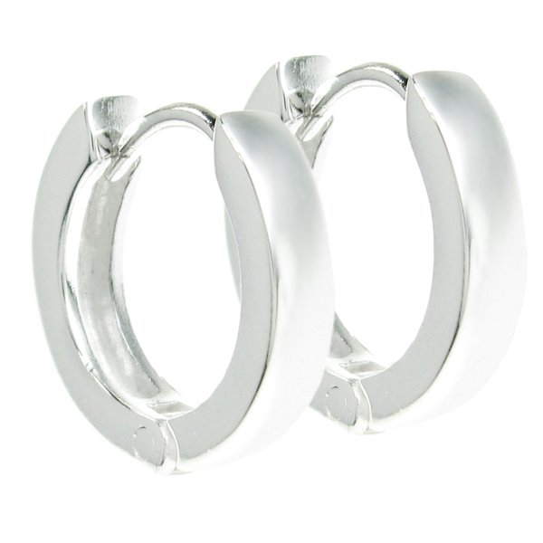 925 Sterling Silver 10mm Ring Hoop Dangle Stud Ear Wire Earrings