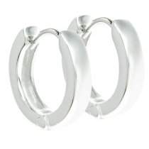 925 Sterling Silver 13mm Ring Hoop Dangle Stud Ear Wire Earrings