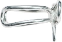 Sterling Silver Gift Ribbon Knot Tie Non-pierced Earcuff Earring / Ear Wrap