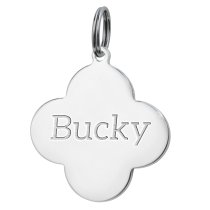 Stainless Steel Pet Id Tags, Personalized Dog Tags & Cat Tags Laser-engraved Front & Back