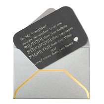 Stainless Steel Braver Stronger Smarter Daughter Personalized Photo Engraved Metal Wallet Mini Love Insert Note Card
