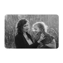 Anodized Aluminum Black Daughter "Braver Stronger Smarter" Personalized Photo Custom Engrave Metal Wallet Mini Love Insert Gift Note Card