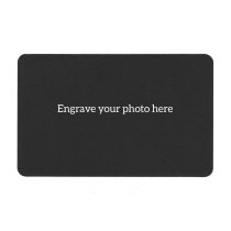 Chase Your Best Dream Personalized Photo Engraved Metal Wallet Mini Insert Card