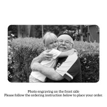 Braver Stronger Smarter Granddaughter Engraved Metal Wallet Mini Insert Card
