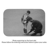 Stainless Steel Best Teacher Personalized Photo Engraved Metal Wallet Mini Love Insert Note Card
