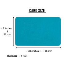 Aluminum Engraved Personalized Photo My Superhero Dad Wallet Card Blue