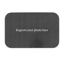 Stainless Steel One Side Photo One Side Text Custom Engraving Personalized Mini Wallet Love Insert Card