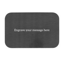Stainless Steel One Side Photo One Side Text Custom Engraving Personalized Mini Wallet Love Insert Card