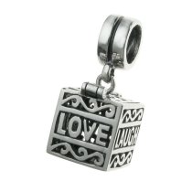 Sterling Silver White Simulated Pearl Memory Locket Leaft Flower Heart Bead Charm Sets for Pandora Troll Chamilia Biagi European Charm Bracelets