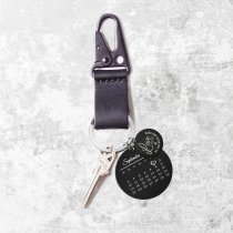Custom Engraved Personalized Calendar Date with Love U to the Moon & Back Stainless Steel Dog Tag Keychain