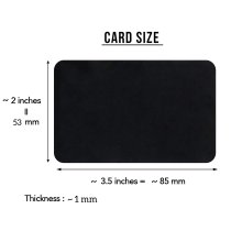 To My Daughter From Mom Personalized Text Engraved Wallet Mini Insert Love Note Card Gift Black