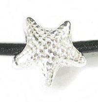 Sterling Silver Starfish Star Bead Charm for Pandora Biagi Troll Chamilia