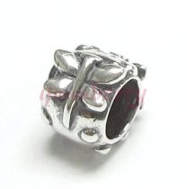 Sterling Silver Dragonfly Bead Charm for Pandora Troll Biagi Chamilia