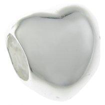 Valentines Sterling Silver Sweet Love Heart Bead Charm for Pandora Troll Biagi Chamilia