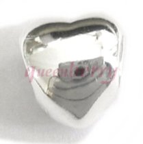 Valentines Sterling Silver Sweet Love Heart Bead Charm for Pandora Troll Biagi Chamilia