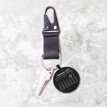 Personalized Round Calendar Custom Engraved Speical Date Mark Stainless Steel Dog Tag Keychain Memorial Gift